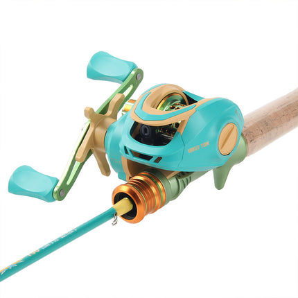 Fishing Reel Lightweight Durable Baitcasting Roll Freshwater Saltwater Angling