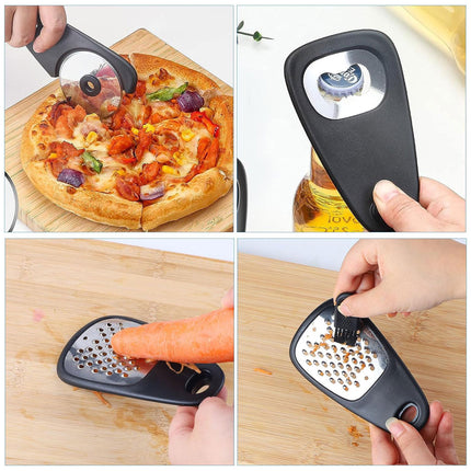 6 Pcs Kitchen Gadget Set Space-Saving Stackable 430 Stainless Steel