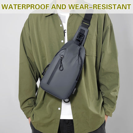 Large Capacity Chest Crossbody Bag Waterproof Durable for Travel Daily Use