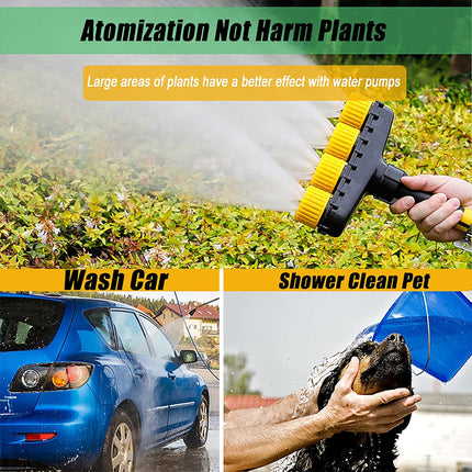 High-Flow Multi-Nozzle Atomizing Sprinkler for Garden and Vegetable Watering