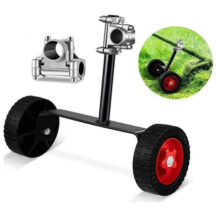 3PCS Mower Support Frame Portable Hand Bracket with Wheel Garden Tool Accessory