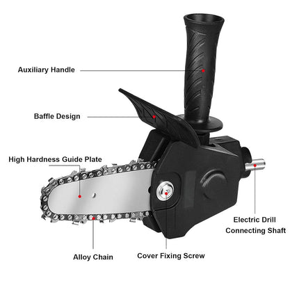 Mini Electric Drill To Electric Saw Converter Electric Chain Saw Conversion Head