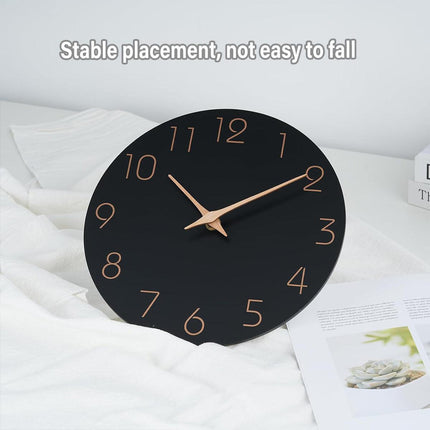 12 Inch Digital Wall Clock Simple Hanging Watch for Living Room Home Decoration