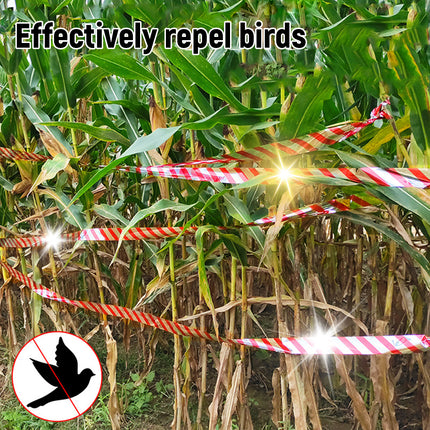 10PCS Orchard Farmland Reflective Bird Repellent Tape Crop Protection Ribbon