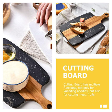 Wood Marble Splice Kitchen Cutting Board for Kitchen Meat Vegetable Fruit Cut