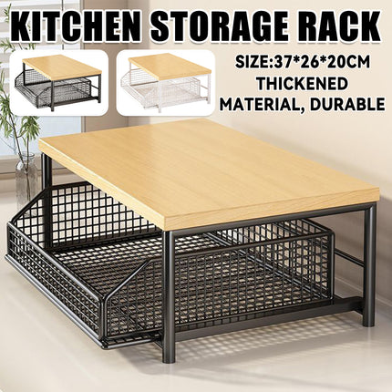 Kitchen Counter Storage Rack Microwave Stand Drawer Shelf Organiser