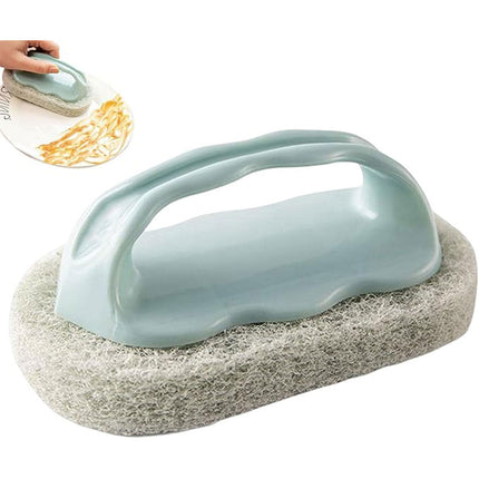 3PCS Cleaning Brushes Set Tile Kitchen Scrub Brushes Sponge Eraser For Home Use