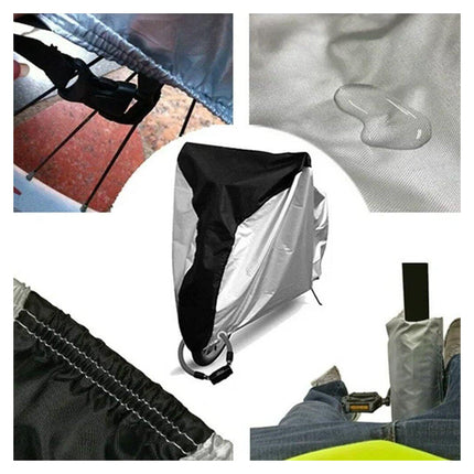 Large Bikes Cover Outdoor Rain Sun Protector for Bicycle Dustproof Waterproof