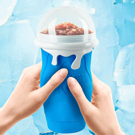 Portable Silicone Smoothie Cup 330ml Leak-Proof Reusable Outdoor Home Office Use