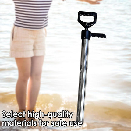 Heavy Duty Stainless Steel Sand Bait Pump Tool for Clam Worm Shrimp Digging