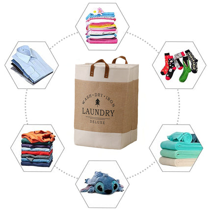 Foldable Laundry Basket Clothes Storage Bin Dirty Clothes Hamper Toy Organizer