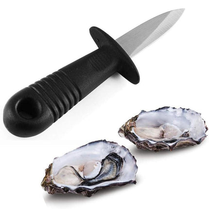 6PCS Stainless Steel Oyster Knife Non Slip Handle Scallop Shell Opener Shucking