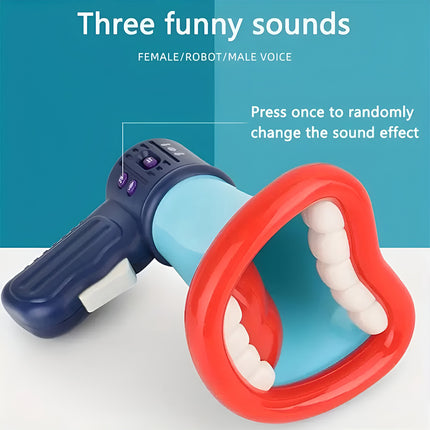 Funny Voice Changer Handheld Megaphone Upgraded Multi Channel Music Speaker Toy