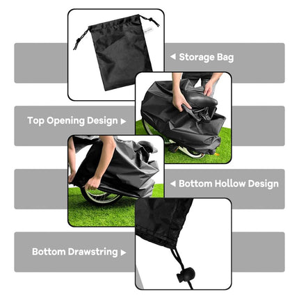 Portable Mountain Road Folding Bike Carry Bag Waterproof For Travel Storage