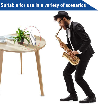 Lightweight Portable Adjustable Plastic Book Stand Music Sheet Holder 202x156mm