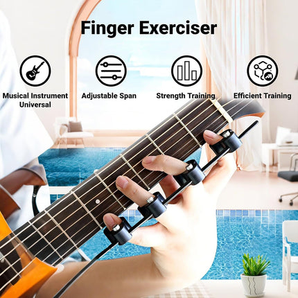 2 PCS Musical Instrument Finger Expander for Musical Instrument Training Use