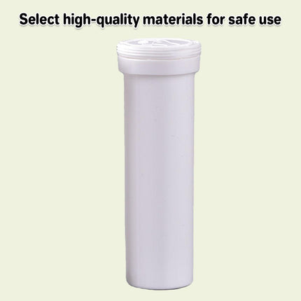 50PCS Effervescent Tablet Bottle Plastic Storage Container Sealed Portable
