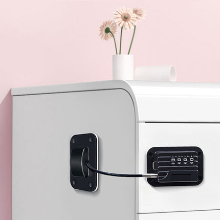 2 PCS Refrigerator Lock Fridge Cabinet Child Safety Childproof Window Door Locks