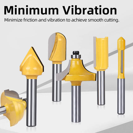 100 PCS Woodworking Milling Cutter Kit For Woodworking Projects PrecisionCutting