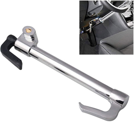 Car Hyperbolic Lock Core Extendable Double Hook Steering Wheel Lock Anti Theft