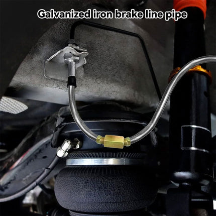 Steel Zinc Brake Line Tubing Kit for Car Truck Brake Systems Easy Installation