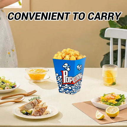 Popcorn Box Snack Box Fries Box Disposable Food Container For Fast Food Takeaway