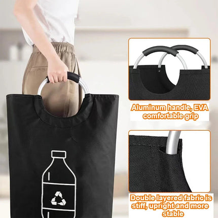Laundry Bag Oxford Cloth Dirty Clothes Foldable Sundries Toy Storage Basket