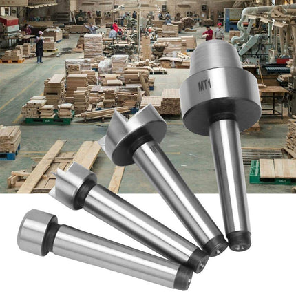 4pcs Woodworking Lathe Center Set Rotary Live Center Tool Kit Turning Machine
