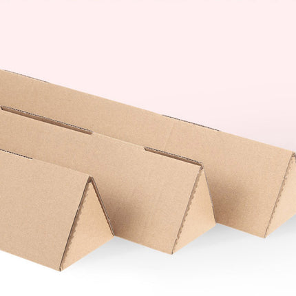 20pcs Triangular Carton Packing Box Express Mailing Box For Fragile Items