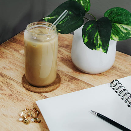 500ml Water Bottle With Lid And Straw Reusable Drinkware Leakproof HeatResistant