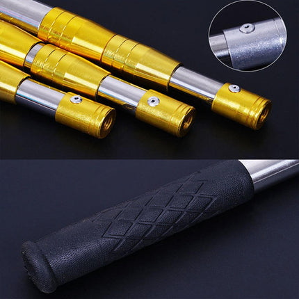 Stainless Steel Telescopic Mesh Rod Extendable Fishing Landing Net Handle Pole