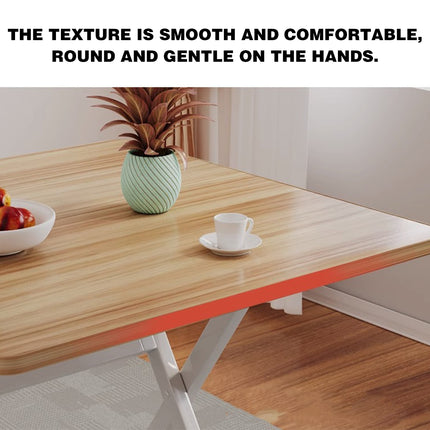 60cm Wooden Folding Table Tray Dinner Home Coffee Snack Outdoor Desk Portable