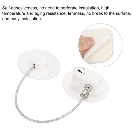 Refrigerator Lock Fridge Cabinet Child Safety Childproof Window Door Locks