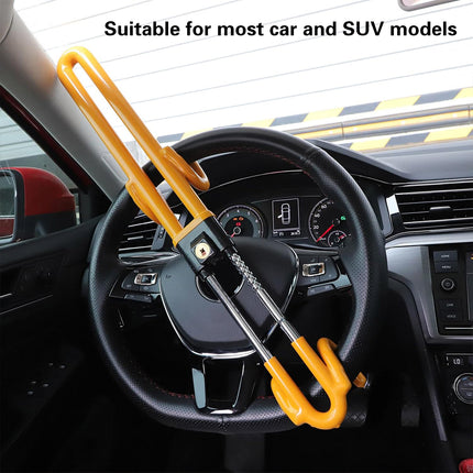Adjustable Car Steering Wheel Lock Anti Theft Security Bar for Vehicle Protect