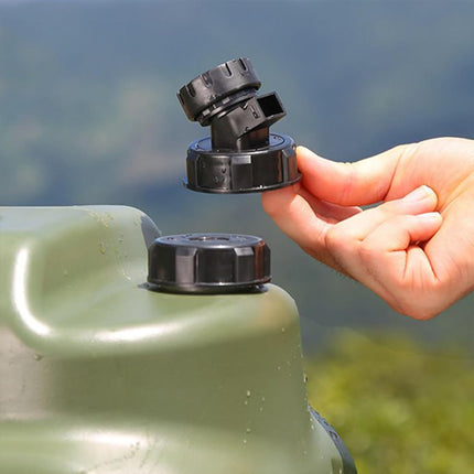 28L Portable Camping Water Storage Tank with Tap Leak Proof Easy Carry Handheld