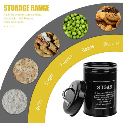 3PCS Sealed Storage Canister Set Milk Powder Coffee Container Kitchen Organizer