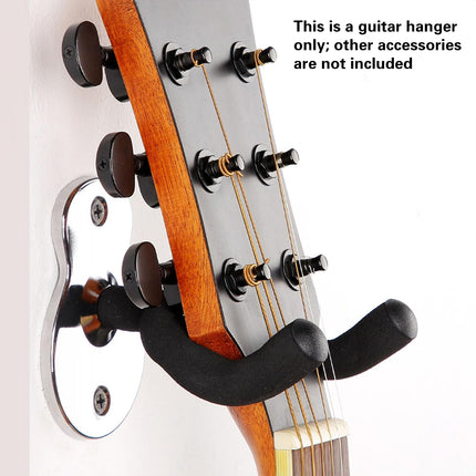 2PCS Guitar Wall Hanger Hook Holder Stand for Bass Ukulele Instrument Storage