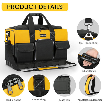 Multi-Function Handheld Tool Bag Large Capacity Portable Work Tool Organiser