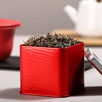 40PCS Mini Tea Tin Iron Can Small Metal Storage Container For Coffee Spice Herb