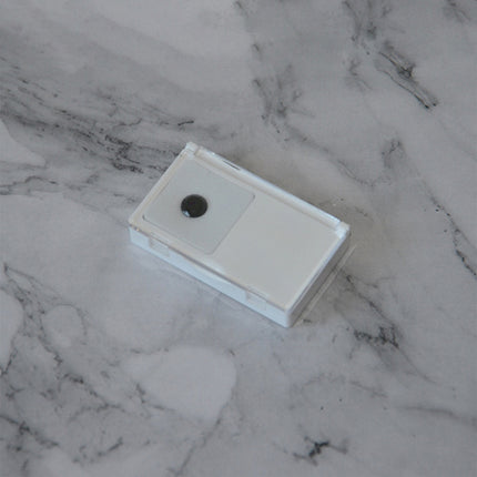 2PCS Acrylic Flip Top Transparent Square Storage Box For Loose Diamonds Gemstones