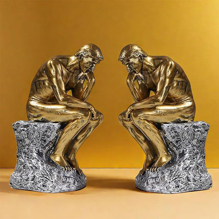 Resin Sculpture Home Decor Ornament Tabletop Figurine Modern Decorative Statue