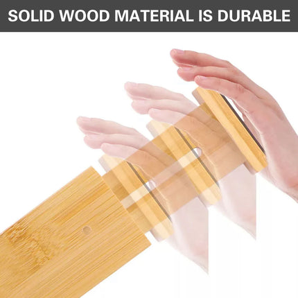 4PCS Bamboo Drawer Retractable Partitions Durable for Home Kitchen Desk Use