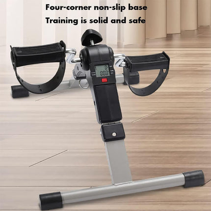Mini Folding Exercise Bike Home Mini Fitness Equipment Foldable Adjustable AUS