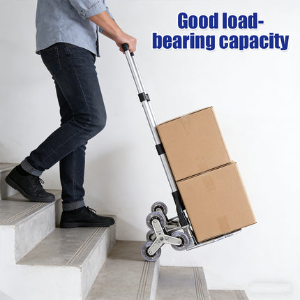 Folding Hand Truck Cart with Wear-Resistant Wheels Large Capacity Portable