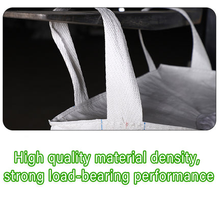 Heavy Duty Bulk Ton Bag White Thickened Woven Sack Large Lifting Storage Bag