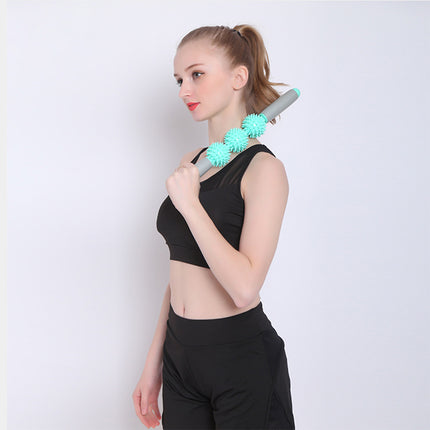 Massage Exercise Roller Yoga Stick for Muscle Fitness Home Gym