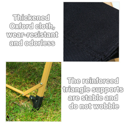 Outdoor Folding Chair Portable Camping Seat Compact Foldable Chair for Picnic