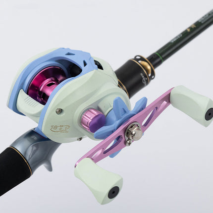 Baitcasting Fishing Reel Water Drop Wheel Fishing Gear Right Left Hand Axle Cast