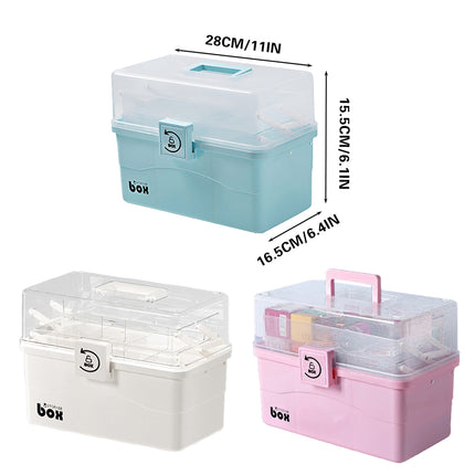 Medicine Box Household Portable Multi layer Storage Box Medicine Box Storage