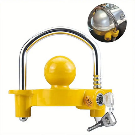 Trailer Hitch Lock Anti Theft Device Tow Hook Security Lock Car Yacht Connector